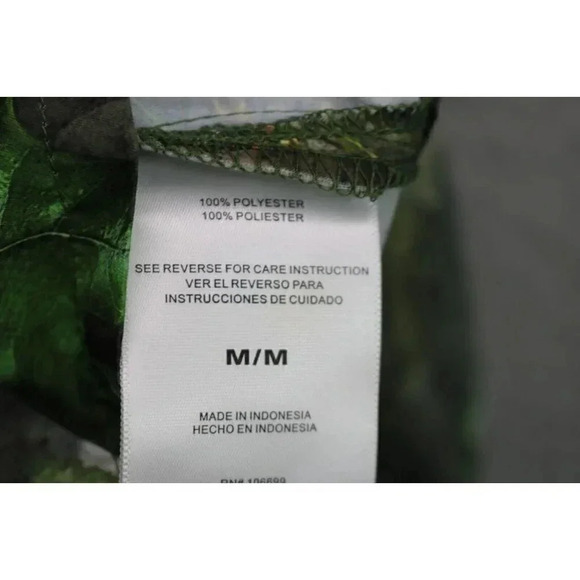 Mossy Oak Tabbed Sleeves Men's Dressy Button Up Silky Camo Shirt-Size Medium - Picture 7 of 10